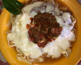 Foto del paso 8 de la receta: Fideos al huevo!! Con estofado 😋