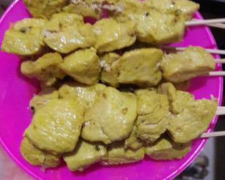 Sate Padang (Ayam) langkah memasak 4 foto