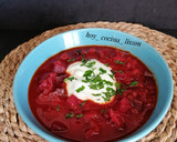 Foto del paso 15 de la receta: Borsch (sopa de remolacha)