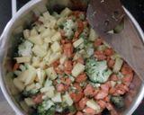 Répás-krumplis brokkolifőzelék recept fázis 1 fotója