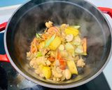 法式白酒燉雞的食譜步驟3照片