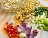 Foto langkah ke 1 dari resep Tumis Toge goreng Oncom.