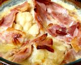 A picture of step 5 of My Cauliflour Cheese +Onion with Bacon.