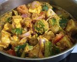 A picture of step 1 of TawaPaneerTikka.