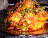 Foto langkah ke 5 dari resep Balado teri,tahu dan kacang.