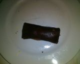 Foto langkah ke 5 dari resep Pisang Gulung Coklat.