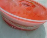 Foto langkah ke 9 dari resep Puding Busa strawberry pandan.