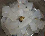 A picture of step 2 of Ice apple milk kheer(nungu).