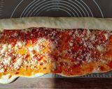 Pizzás tekercs recept fázis 2 fotója