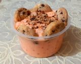 A picture of step 5 of Choco custard with sago dana twist 🍪🍪🍨🍨.