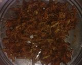 A picture of step 2 of Mochar paturi(banana blossom paturi).