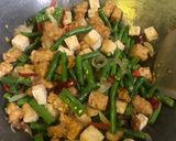 Foto langkah ke 3 dari resep Tumis Kacang Panjang Tahu Tempe.