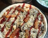 Foto langkah ke 4 dari resep Mushroom pizza.