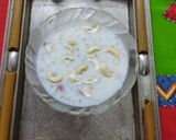 A picture of step 3 of Sabudana kaju kheer.