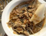 A picture of step 1 of Fresh Fish pepper soup and Eko.