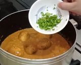 A picture of step 10 of Egg Masala Curry.