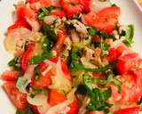Foto del paso 5 de la receta: Ensalada de tomate 🍅 y Albahaca 🌿