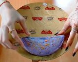 A picture of step 13 of Rainbow cake.