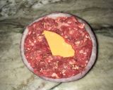Foto del paso 3 de la receta: Hamburguesas con cebolla y queso cheddar