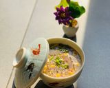 Hình bước làm 3 của món Soup nghêu quinoa