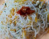 Foto langkah ke 10 dari resep Bihun Jagung Goreng + Ayam.