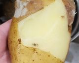 Foto del paso 4 de la receta: Tortilla de zapallito redondo y papa, liviana, rica y muy fácil (y de cuasi-aprovechamiento)