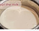 A picture of step 1 of Hot rusk pudding.