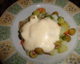 Foto del paso 2 de la receta Timbal de ensaladilla fácil
