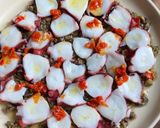 A picture of step 5 of Octopus Carpaccio.