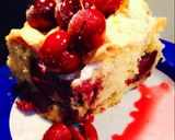 Foto del paso 6 de la receta: Bizcocho con cerezas y merengue tostado
