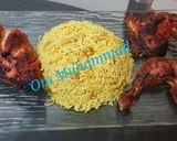 صورة لخطوة 4 من وصفة أرز بخاري مع دجاج مشوي 🍛🍗