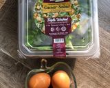 Gambar langkah 1 resipi Egg Caesar Salad.