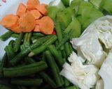 Foto langkah ke 1 dari resep Sayur Asem Bumbu iris.