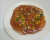 Home made pizza with vegetables n cheese toppings recipe step 16 photo