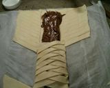 Foto del paso 3 de la receta: Trenza de napolitanas fácil y rápido