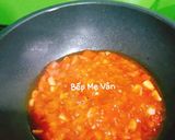 Hình bước làm 3 của món Cá nục chuối chiên xốt cà chua