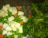 Foto del paso 1 de la receta: Cocina para principiantes: tortilla de verduras (aprovechando sobras)