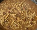 A picture of step 9 of Pasta e Fagioli.