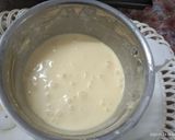 A picture of step 1 of Homemade Vanilla Custard Ice Cream.