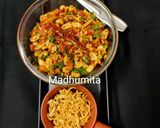 A picture of step 7 of Peanut SadhekoPeanut Salad in Nepali Style Badam Sadheko.