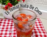 Foto langkah ke 4 dari resep Es Tomat Nata De Coco (Merah Putih).