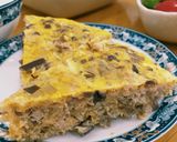 Hình bước làm 4 của món Chả trứng đúc thịt hấp dễ không tưởng