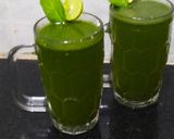 A picture of step 3 of Mint Lemonade.