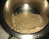 A picture of step 1 of Khas khas Halwa(poppy seeds).