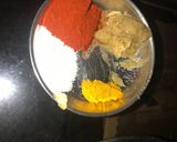 A picture of step 1 of Kairi ki chutney.
