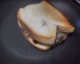 Foto del paso 4 de la receta: Sándwich🌯🧆🥪 de queso y berenjena🥙🍆🧀