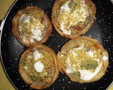 A picture of step 4 of Katori chaat.