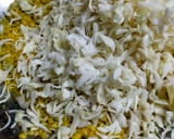 A picture of step 2 of Cabbage – Moong dal Subzi.