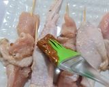 A picture of step 2 of Chicken Suya.