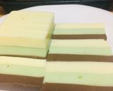 Foto langkah ke 5 dari resep Puding Lapis Coklat Alpukat Susu.